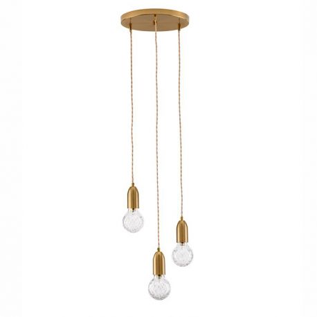 Pendule, Lustre suspendate - Lustra moderna cu 3 pendule design minimalist VEDA