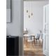 Pendule, Lustre suspendate - Lustra moderna cu 3 pendule design minimalist VEDA
