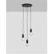 Pendule, Lustre suspendate - Lustra moderna cu 3 pendule design minimalist VEDA