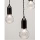Pendule, Lustre suspendate - Lustra moderna cu 3 pendule design minimalist VEDA