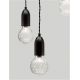 Pendule, Lustre suspendate - Lustra moderna cu 3 pendule design minimalist VEDA