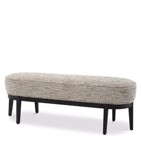 Banchete-Tabureti - Bancheta eleganta design LUX Jarrett, Mademoiselle beige