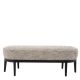 Banchete-Tabureti - Bancheta eleganta design LUX Jarrett, Mademoiselle beige