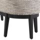 Banchete-Tabureti - Bancheta eleganta design LUX Jarrett, Mademoiselle beige