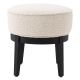 Banchete-Tabureti - Taburete elegant design LUX Jarrett, Boucle crem