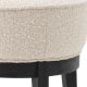 Banchete-Tabureti - Taburete elegant design LUX Jarrett, Boucle crem
