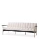 Canapea eleganta design LUX Elan, Boucle crem