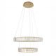 Candelabre, Lustre - Lustra LED suspendata cristal design elegant AURELIA 46W