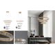 Candelabre, Lustre - Lustra LED suspendata cristal design elegant AURELIA 46W