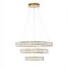 Lustra LED suspendata cristal design elegant AURELIA 92W 