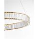 Candelabre, Lustre - Lustra LED suspendata cristal design elegant AURELIA 47W