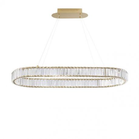 Candelabre, Lustre - Lustra LED suspendata cristal design elegant AURELIA 48W