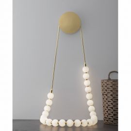 Aplice, corpuri de iluminat pentru pereti - Aplica LED suspendata design de lux deosebit PERLA
