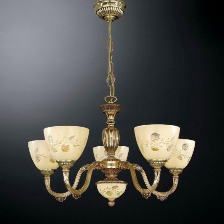 Candelabre, Lustre - Candelabru clasic cu 5 brate realizat manual 6358