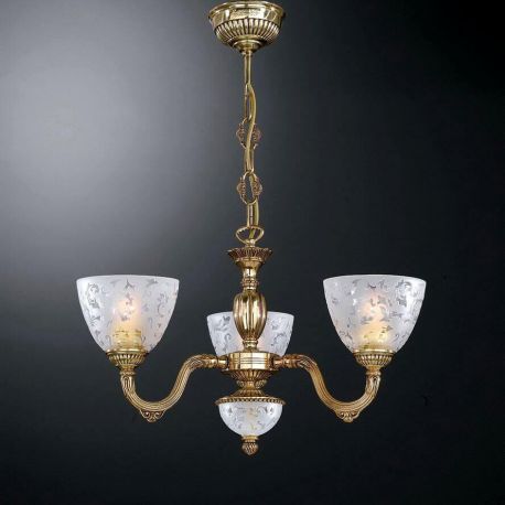 Candelabre, Lustre - Candelabru clasic cu 3 brate realizat manual 6352