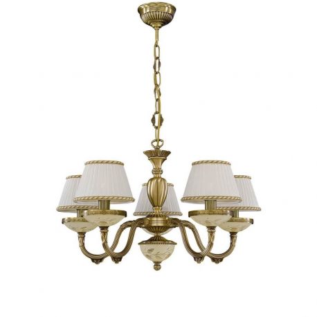 Candelabre, Lustre - Candelabru din alama 5 brate design italian 6422