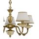 Candelabre, Lustre - Candelabru din alama 5 brate design italian 6422