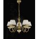 Candelabre, Lustre - Candelabru din alama 5 brate design italian 6422