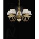 Candelabre, Lustre - Candelabru din alama 5 brate design italian 6422