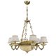 Candelabre, Lustre - Candelabru din alama design italian 6422