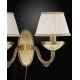 Aplice, corpuri de iluminat pentru pereti - Aplica de perete clasica din alama design italian 6422