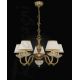 Candelabre, Lustre - Candelabru din alama 5 brate design italian 6502