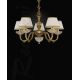 Candelabre, Lustre - Candelabru din alama 5 brate design italian 6502