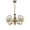 Candelabru din alama 5 brate design italian 6522