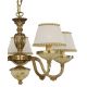 Candelabre, Lustre - Candelabru din alama 5 brate design italian 6522