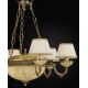 Candelabre, Lustre - Candelabru din alama design italian 6522