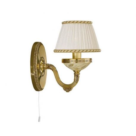Aplice, corpuri de iluminat pentru pereti - Aplica de perete clasica din alama design italian 6522