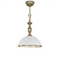 Lustra / Pendul clasic alama/sticla realizat manual 7102