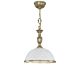 Pendule, Lustre suspendate - Lustra / Pendul clasic alama/sticla realizat manual 7102