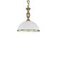 Pendule, Lustre suspendate - Lustra / Pendul clasic alama/sticla realizat manual 7102