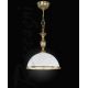 Pendule, Lustre suspendate - Lustra / Pendul clasic alama/sticla realizat manual 7102