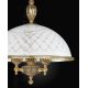 Pendule, Lustre suspendate - Lustra clasica alama/sticla realizat manual 7102