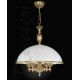 Pendule, Lustre suspendate - Lustra clasica alama/sticla realizat manual 7102