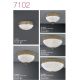 Pendule, Lustre suspendate - Candelabru din alama design italian 8+3L 7102