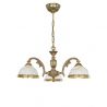 Candelabru din alama cu 3 brate design italian 7102
