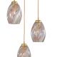 Pendule, Lustre suspendate - Lustra moderna cu 3 pendule design italian 10034 multicolor