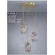 Pendule, Lustre suspendate - Lustra moderna cu 3 pendule design italian 10034 multicolor