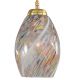 Pendule, Lustre suspendate - Lustra moderna cu 5 pendule design italian 10034 multicolor
