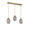 Lustra moderna cu 3 pendule design italian 10034 multicolor