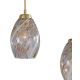 Pendule, Lustre suspendate - Lustra moderna cu 3 pendule design italian 10034 multicolor