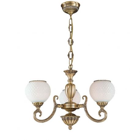 Candelabre, Lustre - Candelabru din alama cu 3 brate design italian 8450