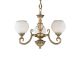 Candelabre, Lustre - Candelabru din alama cu 3 brate design italian 8450