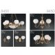 Candelabre, Lustre - Candelabru din alama cu 3 brate design italian 8450