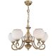 Candelabre, Lustre - Candelabru din alama cu 5 brate design italian 8450