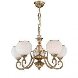 Candelabre, Lustre - Candelabru din alama cu 5 brate design italian 8450