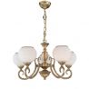Candelabru din alama cu 5 brate design italian 8450